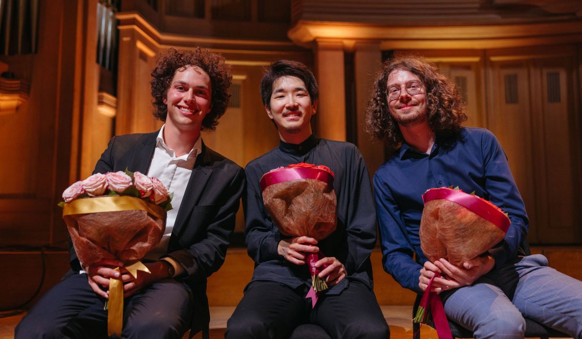 First Three Laureates 2025 © Alexandre de Terwangne